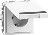 Merten MEG2312-6035, Merten MEG2312-6035 SCHUKO-Steckdose Klappdeckel &...