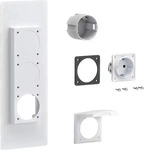 Hager ZY01SD, Hager ZY01SD Steckdosenflansch universZ 1xSchuko-Steckdose