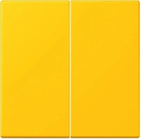 JUNG LC995263, Jung LC995263 Wippe 2-fach LC4320W (Duroplast lackiert) Le Jaune Vif