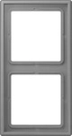 JUNG LC982203, Jung LC982203 Rahmen 2-fach LC32011 (Duroplast lackiert) Gris 31 Les