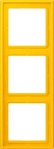JUNG LC983263, Jung LC983263 Rahmen 3-fach LC4320W (Duroplast lackiert) Le Jaune Vif