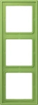 JUNG LC983220, Jung LC983220 Rahmen 3-fach LC32051 (Duroplast lackiert) Vert 31 Les