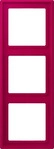 JUNG LC983230, Jung LC983230 Rahmen 3-fach LC32101 (Duroplast lackiert) Rouge Rubia