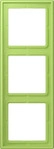 JUNG LC983221, Jung LC983221 Rahmen 3-fach LC32052 (Duroplast lackiert) Vert Clair