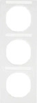Berker 10132269, Berker 10132269 Rahmen 3-fach mit Beschriftungsfeld R.3...