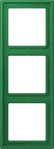 JUNG LC983219, Jung LC983219 Rahmen 3-fach LC32050 (Duroplast lackiert) Vert...