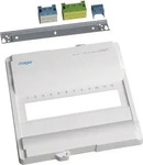 Hager VZ12NAV, Hager VZ12NAV Ausbaupaket Volta ohne Rahmen und T&uuml;r 1-reihig