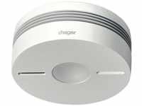 Hager TG551A Funk-Dualwarnmelder Komfort Q IR- Alarmstopp Weiß