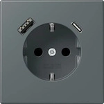 JUNG LC1520-15CA202, Jung LC1520-15CA202 SCHUKO-Steckdose mit USB-Ladeger&auml;t...