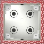 Gira 552800 Einbau-Dose fl&auml;chenb&uuml;ndig 2x 2-fach System 106