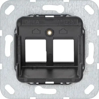 Gira 560800, Gira 560800 Modular Jack-08 2-fach Tragring