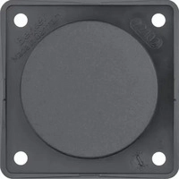 Berker 945162505, Berker 945162505 Blindverschluss Integro Flow Anthrazit matt