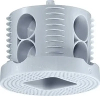 VPE: 50 Stk Kaiser 9955 Wand-Lampend&uuml;bel ohne N&auml;gel &Oslash;=85x69mm, Mindestabnahmenge: