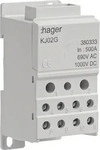 Hager KJ02G, Hager KJ02G Verteilerblock 500A 1-polig f&uuml;r Flachkupfer