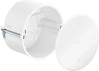 VPE: 10 Stk Kaiser 9071-77 Hohlwand Verbindungsdose &Oslash; 74 mm halogenfrei mit Deckel,