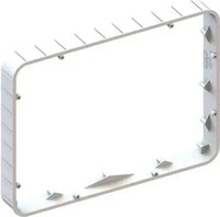 VPE: 5 Stk Kaiser 9917.68 Aufsatzrahmen zu Schlaufkasten 9917 397x297x45 mm,