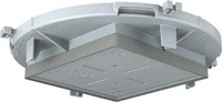 VPE: 8 Stk Kaiser 1281-69 Einbaugeh&auml;use HaloX 100 Frontteil Einbaudurchmesser...