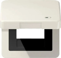 JUNG CD590KLUSB, Jung CD590KLUSB Klappdeckel USB mit Zentralplatte (Duroplast)...