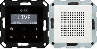 Gira 228003, Gira 228003 UP-Radio RDS Lautsprecher System 55 Reinwei&szlig;