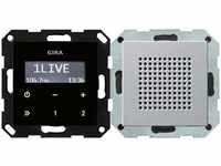 Gira 228026 UP-Radio RDS Lautsprecher System 55 Farbe Alu
