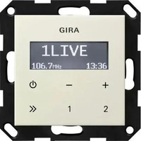 Gira 228401, Gira 228401 UP-Radio RDS o.Lautsprecher System 55 Cremewei&szlig;