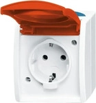 Busch-Jaeger 2CKA002083A0820, Busch-Jaeger 20 EWN-14-53 SCHUKO Steckdose mit