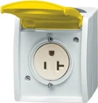 Busch-Jaeger 2CKA002124A0024, Busch-Jaeger 3016 EWN-53 Busch-Nema-Steckdose mit