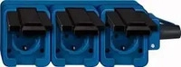Merten 229393, Merten 229393 Mobile SCHUKO-Dreifach-Steckdose Schlagfest...