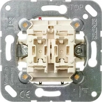 JUNG 535U, Jung 535U Doppel-Taster 2 Schlie&szlig;er