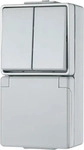 JUNG 675W, Jung 675W SCHUKO Steckdose mit Serienschalter Serie WG