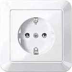 Merten MEG2301-1025, Merten MEG2301-1025 SCHUKO-Steckdose mit voller Abdeckplatte