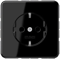 JUNG CD1520SW, Jung CD1520SW SCHUKO Steckdose (Duroplast) Schwarz Serie CD