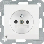 Berker 6765108989, Berker 6765108989 Steckdose mit Schutzko.Stift und