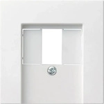Gira 027627, Gira 027627 Abdeckung TAE USB System 55 Reinwei&szlig; matt