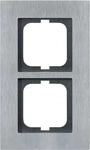 Busch-Jaeger 2CKA001754A4255, Busch-Jaeger 1722-860 Abdeckrahmen 2-fach Rahmen