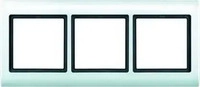 Merten 400319, Merten 400319 AQUADESIGN-Rahmen 3-fach Polarwei&szlig;
