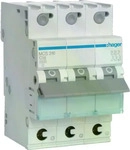 Hager MCS316, Hager LS Leitungsschutzschalter MCS316 3-polig C-16A 6kA 3M QC