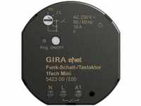 Gira 542300 Funk Schalt-/Tastaktor 1-fach Mini Gira eNet