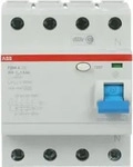 ABB 2CSF204101R4800, ABB 2CSF204101R4800 F204A-80/0 5 FI-Schutzschalter 4P Typ A 80A