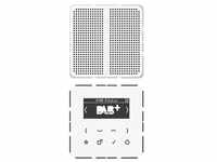 Jung DABCD1WW Smart Radio DAB+ Set Mono Alpinweiß Serie CD