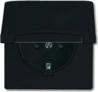 Busch-Jaeger 2CKA002064A0295, Busch-Jaeger 20 EUGKB-35-101 SCHUKO Steckdosen-Einsatz