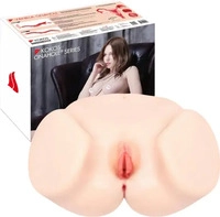 Kokos 116905-Beige, Kokos - 004 Vanilla Onahole Real Vagina Double Layer