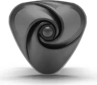 Mystim E33857, Mystim - Hearts Desire eStim Lay-On Vibrator Black