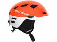 Salomon L37886000, SALOMON Herren Helm MTN PATROL Orange Schwarz male,...