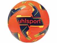 UHLSPORT Ball 290 ULTRA LITE SYNERGY, fluo orange/marine/fluo g, 4