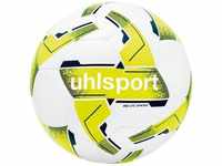 UHLSPORT Ball 350 LITE SYNERGY, weiß/fluo gelb/marine, 5