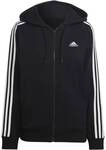 ADIDAS Damen Jacke Essentials 3-Streifen French Terry Regular