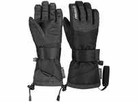 REUSCH Kinder Handschuhe Reusch Baseplate R-TEX®, black/ black melange/silver,...