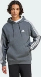 Adidas IJ6475, ADIDAS Herren Kapuzensweat Essentials 3-Streifen DGREYH male