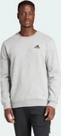 Adidas H12221, ADIDAS Herren Sweatshirt Essentials Fleece MGREYH/BLACK male
